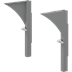 MATRIX supports for wash basin, 200 mm height adjustable