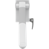 PLUS toiletstøtte, 850 mm, højrehåndsbetjent
