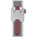 PLUS support arm with integrated counter-balance, 850 mm, right hand operated