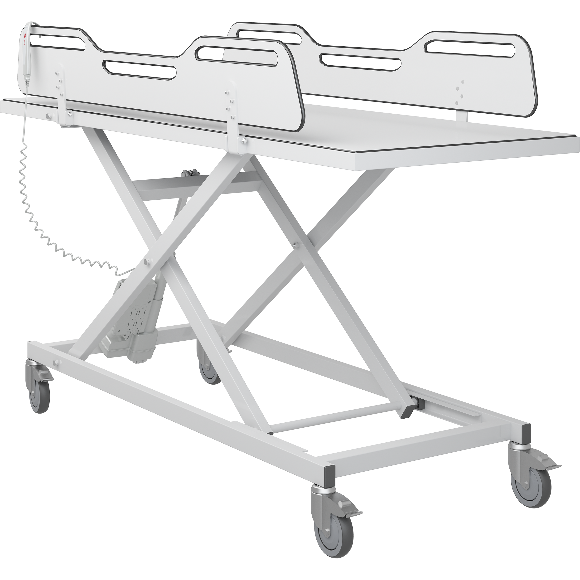 MCT 3 change trolley, electrically height adjustable