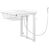 Puslebord, 800 x 900 mm, elektrisk højderegulérbart