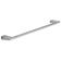 Towel rail bar, single, 610 mm, brushed steel