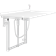 Puslebord, 800 x 900 mm, elektrisk højderegulérbart, opklappeligt