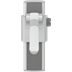 PLUS support arm with integrated counter-balance, 700 mm, right hand operated