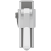 PLUS Stützklappgriff, 850 mm Ausladung, linksbedient