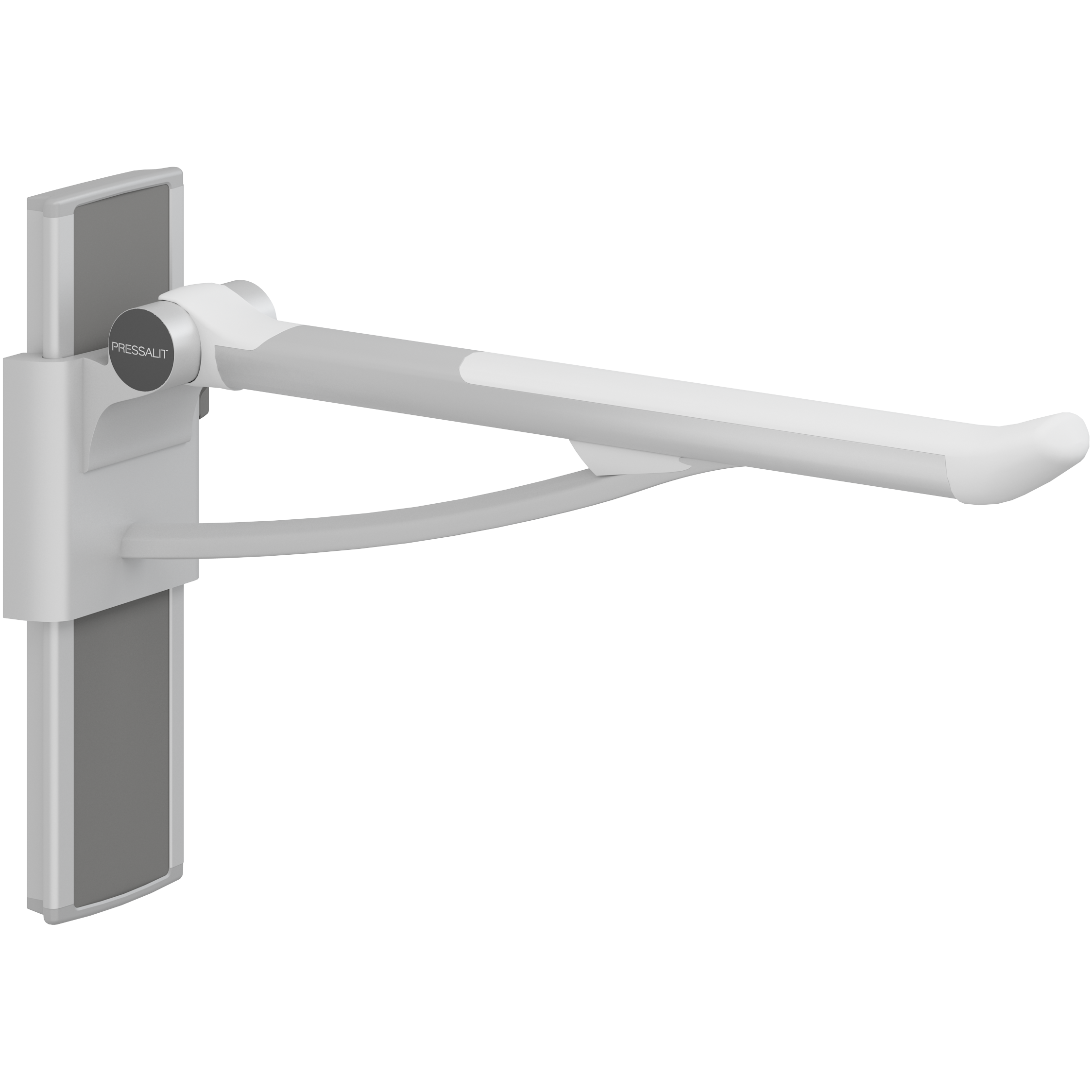 PLUS fold down grab bar with integrated counter-balance, 27.6'', right ...