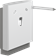 SELECT wash basin bracket, wall-mounted with floor support, electrically height adjustable with lever control