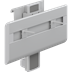 PLUS wash basin bracket with lever control, manually height and sideways adjustable