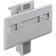 PLUS wash basin bracket with lever control, manually height and sideways adjustable