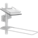 Modular shelves for PLUS wash basin bracket, 400 mm rod