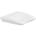 MATRIX CURVE II ergonomic wash basin with tap hole, without overflow