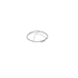 Buffer for cover, oval, grey