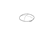 Buffer for cover, oval, grey