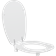 Toiletsæde Ergosit med låg, 50 mm forhøjet
